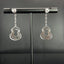 14K GOLD 0.62 CT NATURAL H DIAMOND EARRINGS