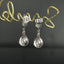 14K GOLD 0.62 CTW NATURAL YELLOW DIAMOND & DIAMOND EARRINGS