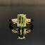 14K GOLD 2.48 CTW NATURAL TOURMALINE & DIAMOND RING