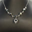 14K GOLD 13.4 CT NATURAL EMERALD & DIAMOND NECKLACE