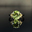 14K GOLD 4.10 CTW NATURAL TOURMALINE & DIAMOND RING