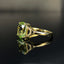 14K GOLD 4.10 CTW NATURAL TOURMALINE & DIAMOND RING