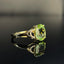 14K GOLD 4.10 CTW NATURAL TOURMALINE & DIAMOND RING