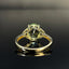 14K GOLD 4.10 CTW NATURAL TOURMALINE & DIAMOND RING