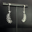 14K GOLD 0.52 CT NATURAL H DIAMOND EARRINGS