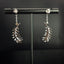 14K GOLD 0.52 CT NATURAL H DIAMOND EARRINGS