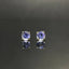 14K GOLD 1.52 CT NATURAL TANZANITE EARRINGS
