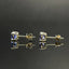 14K GOLD 1.52 CT NATURAL TANZANITE EARRINGS