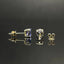 14K GOLD 1.52 CT NATURAL TANZANITE EARRINGS