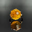 14K GOLD 17.25 CTW NATURAL CITRINE & DIAMOND RING