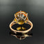 14K GOLD 17.25 CTW NATURAL CITRINE & DIAMOND RING