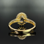 14K GOLD 1.59 CTW NATURAL SAPPHIRE & DIAMOND RING