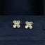 14K GOLD 0.54 CT NATURAL H DIAMOND EARRINGS