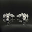 14K GOLD 0.38 CT NATURAL H DIAMOND EARRINGS