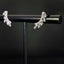 14K GOLD 0.38 CT NATURAL H DIAMOND EARRINGS