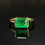 14K GOLD 1.73 CT NATURAL EMERALD RING