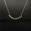 14K GOLD 0.21 CT NATURAL H DIAMOND NECKLACE