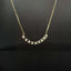 14K GOLD 0.21 CT NATURAL H DIAMOND NECKLACE