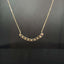 14K GOLD 0.21 CT NATURAL H DIAMOND NECKLACE