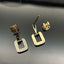 14K GOLD 0.24 CT NATURAL H DIAMOND EARRINGS
