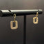 14K GOLD 0.24 CT NATURAL H DIAMOND EARRINGS