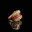 14K GOLD 0.89 CTW NATURAL RUBY & DIAMOND RING