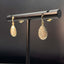 14K GOLD 0.92 CT NATURAL H DIAMOND EARRINGS