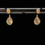 14K GOLD 0.92 CT NATURAL H DIAMOND EARRINGS