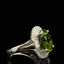 14K GOLD 6.31 CTW NATURAL TOURMALINE & DIAMOND RING