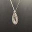 14K GOLD 0.32 CT NATURAL H DIAMOND NECKLACE