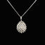 14K GOLD 0.77 CT NATURAL H DIAMOND NECKLACE