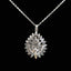 14K GOLD 0.77 CT NATURAL H DIAMOND NECKLACE