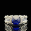 14K GOLD 3.09 CTW NATURAL SAPPHIRE & DIAMOND RING