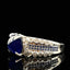 14K GOLD 3.09 CTW NATURAL SAPPHIRE & DIAMOND RING