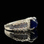 14K GOLD 3.09 CTW NATURAL SAPPHIRE & DIAMOND RING