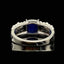 14K GOLD 3.09 CTW NATURAL SAPPHIRE & DIAMOND RING
