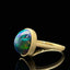 14K GOLD 4.9 CT NATURAL OPAL RING