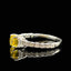 GIA CERTIFIED 14K GOLD 1 CT NATURAL YELLOW DIAMOND & DIAMOND RING