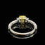 GIA CERTIFIED 14K GOLD 1 CT NATURAL YELLOW DIAMOND & DIAMOND RING
