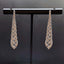 14K GOLD 0.7 CT NATURAL H DIAMOND EARRINGS
