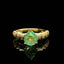 14K GOLD 1.38 CT NATURAL PARAIBA TOURMALINE RING