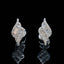 14K GOLD 0.26 CT NATURAL H DIAMOND EARRINGS