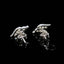14K GOLD 0.26 CT NATURAL H DIAMOND EARRINGS
