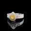 14K GOLD 0.82 CT NATURAL COLOR DIAMOND RING