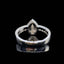 14K GOLD 0.82 CT NATURAL COLOR DIAMOND RING