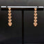 14K GOLD 0.5 CT NATURAL H DIAMOND EARRINGS