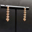 14K GOLD 0.5 CT NATURAL H DIAMOND EARRINGS