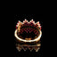 14K GOLD 1.57 CTW NATURAL RUBY & DIAMOND RING