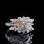 14K GOLD 0.62 CT NATURAL H DIAMOND RING