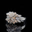14K GOLD 0.62 CT NATURAL H DIAMOND RING